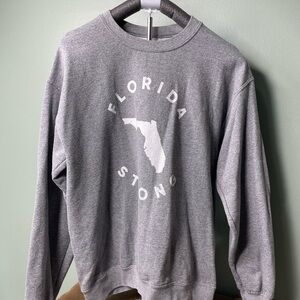 OTTO Gray Florida Strong Sweatshirt